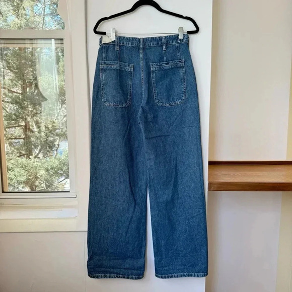 NWT Free People Palmer Cuffed Jeans Mid Rise Denim We The Free 26 - Picture 8 of 16